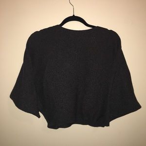 Bat sleeves Black Zara sweater